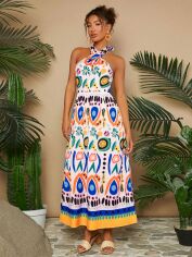 Акція на Плаття жіноче SHEIN GD-00119860 S Комбіноване від Rozetka