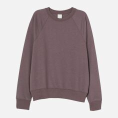 Акція на Світшот жіночий H&M 7863042wer S Ліловий від Rozetka
