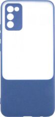 Акція на Панель Dengos Carbon для Samsung Galaxy A02s Light Blue (DG-TPU-BNG-08) від Rozetka