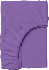 Акція на Простирадло на резинці Cosas Lavender Орхідея 160x200 + 30 см від Rozetka