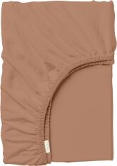 Акція на Простирадло на резинці Cosas Caramel Євро 200 x 220 + 20 см Ранфорс від Rozetka