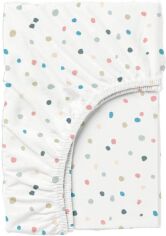 Акція на Простирадло на резинці Cosas Color Blots Євро 200 x 220 + 20 см Ранфорс від Rozetka