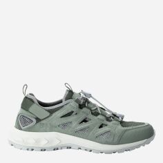 Акція на Жіночі кросівки для трекінгу Jack Wolfskin Woodland 2 Hybrid Low W 4051351-4137 39 (5.5UK) 24.2 см Світло-зелені від Rozetka