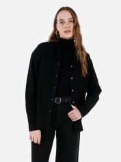 Акція на Сорочка джинсова оверсайз жіноча Colin's 480 Bovary CL1067256-DN43104 S Чорна від Rozetka