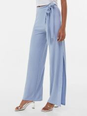 Акція на Штани жіночі Bershka XAZ476064BKZE XL Блакитні від Rozetka