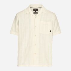 Акція на Сорочка бавовняна літня чоловіча Camel Active Shortsleeve Shirt 409276-5S76-03 L Бежева від Rozetka