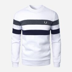 Акція на Світшот чоловічий SHEIN GD-00129689 XL Білий від Rozetka