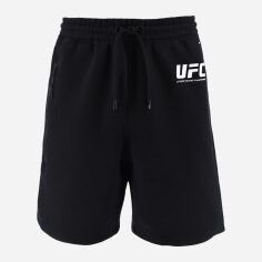 Акція на Шорти бавовняні короткі чоловічі UFC UFCYE35065 2XL Чорні від Rozetka