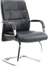 Акція на Крісло офісне Special4You Venezia Office Black від Rozetka