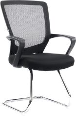 Акція на Крісло офісне Special4You Torino Office Black від Rozetka