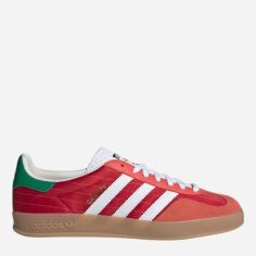 Акція на Жіночі кеди низькі adidas Gazelle Indoor IF9641 39.5 (6UK) 24.5 см Червоні від Rozetka