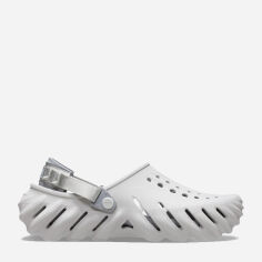Акція на Жіночі крокси Crocs Echo Clog 207937-ATHMOSPHERE 36-37 Сірі від Rozetka