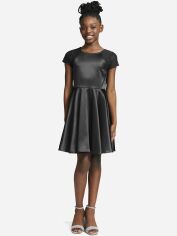 Акція на Дитяче ошатне плаття для дівчинки Calvin Klein 628807865 110 см Чорне від Rozetka