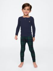Акція на Дитяча піжама для хлопчика GAP 196826603 62 см Синя від Rozetka