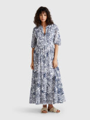 Акція на Плаття довге літнє жіноче United Colors of Benetton 4ENDDV0BT-71T 61362 XL від Rozetka