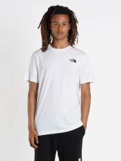 Акція на Футболка бавовняна довга чоловіча The North Face S/S Redbox NF0A87NPFN4 M Біла від Rozetka