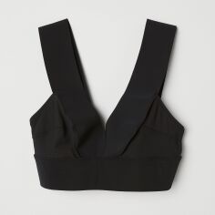 Акція на Верхня частина купальника жіноча H&M XAZ097045QUNP 36 Чорна від Rozetka