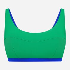Акція на Верхня частина купальника жіноча brabrabra Хвиля SO257006 75G Зелена від Rozetka