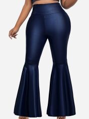 Акція на Штани жіночі SHEIN GD-00165834 2XL Сині від Rozetka