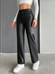 Акція на Штани жіночі SHEIN GD-00108816 M Чорні від Rozetka