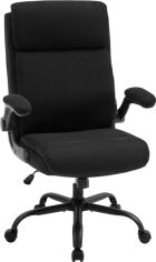 Акція на Крісло GT RACER B-3021 Fabric Black від Rozetka