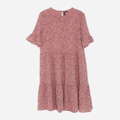 Акція на Плаття міді літнє жіноче Vero Moda XAZ312694FMNU M Рожеве від Rozetka