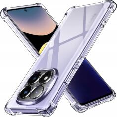 Акція на Панель BeCover Anti-Shock для Xiaomi Redmi Note 14 Pro 4G Transparent від Rozetka