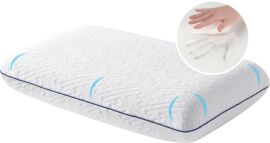 Акція на Подушка ортопедична IDEIA SleepWell 60х40х13 см анатомічна з ефектом пам?яті для сну на боці спині та животі з наволочкою на блискавці від Rozetka
