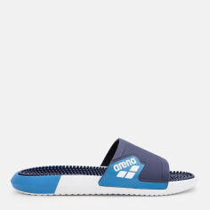 Акція на Чоловічі шльопанці для пляжу Arena Marco Active 009279-110 45 29 см Navy/White/Turquoise від Rozetka