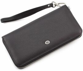Акція на Жіночий гаманець ST Leather ST45-2 Black від Rozetka