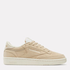 Акція на Жіночі кеди низькі Reebok Club C 85 100220819 38 (7.5US) 24.5 см Бежеві від Rozetka