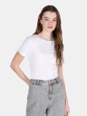 Акція на Футболка жіноча Colin's CL1073166WHT XS White від Rozetka