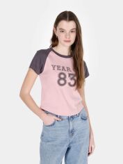Акція на Футболка бавовняна жіноча Colin's CL1073324PIN L Pink від Rozetka