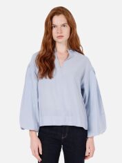 Акція на Блузка жіноча Colin's CL1072489BLE L Blue від Rozetka