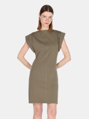 Акція на Сукня-футболка коротка літня жіноча Colin's CL1073541KHA L Khaki від Rozetka