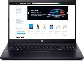 Акція на Ноутбук Acer Nitro V 15 ANV15-41-R7EP (NH.QSHEU.00L) Obsidian Black / 15.6" IPS Full HD 165 Гц / AMD Ryzen 5 6600H / RAM 16 ГБ / SSD 512 ГБ / nVidia GeForce RTX 3050, 6 ГБ від Rozetka