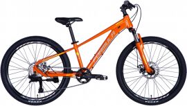 Акція на Велосипед Formula AL 24" ZEPHYR 3.0 AM DD CS 12" помаранчевий 2025 (OPS-FR-24-434) від Rozetka