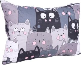 Акція на Подушка MirSon №0147 Сolor Fun Line 17-0543 Hendri Eco-Soft середня 50x70 см від Rozetka