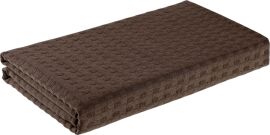 Акція на Рушник вафельний Home Line для лазні 100х160 см Коричневий (190683 HL) від Rozetka
