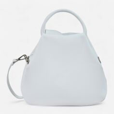 Акція на Сумка крос-боді жіноча з натуральної шкіри середня Regina Notte Tote 2431_s Біла від Rozetka