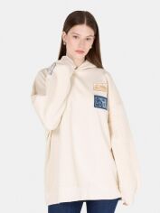 Акція на Худі оверсайз жіноче Colin's CL1071962ECR One Size Ecru від Rozetka
