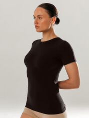 Акція на Футболка жіноча Giulia T-Shirt S-M Коричнева від Rozetka
