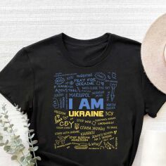 Акція на Футболка бавовняна жіноча Easy Healing flowers UA EY00075 M Чорна від Rozetka
