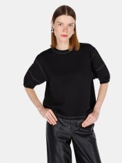 Акція на Футболка жіноча Colin's CL1073203BLK L Black від Rozetka