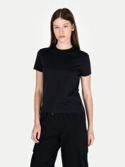 Акція на Футболка бавовняна жіноча Colin's CL1073294BLK M Black від Rozetka