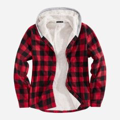 Акція на Сорочка тепла чоловіча SHEIN GD-00162322 M Різнобарвна від Rozetka