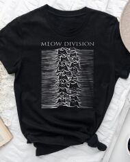 Акція на Футболка бавовняна довга чоловіча Easy Meow division EY00121 XL Чорна від Rozetka