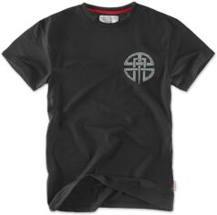 Акція на Футболка бавовняна довга чоловіча Dobermans Aggressive Celtic TS81BK XL Чорна від Rozetka