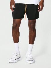 Акція на Шорти короткі чоловічі SHEIN GD-00164412 XL Чорні від Rozetka