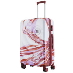 Акція на Чемодан 28 L White-Red Print T5654-3 Semi Line DAS302890 від Podushka